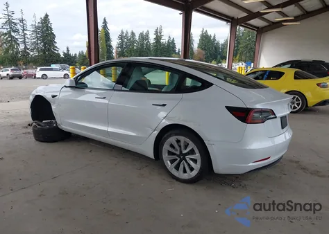 2023 Tesla Model 3 Rear-Wheel Drive from USA, damaged, VIN 5YJ3E1EA7PF409310